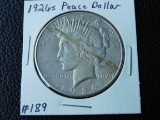 1926S PEACE DOLLAR VF