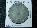 1882 MORGAN DOLLAR F