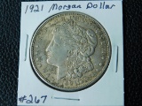 1921 MORGAN DOLLAR UNC