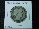 1912 BARBER HALF VG