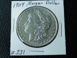 1904 MORGAN DOLLAR (A BETTER DATE) XF