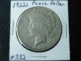 1922S PEACE DOLLAR VF
