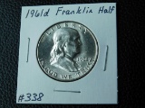 1961D FRANKLIN HALF BU