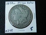 1878CC MORGAN DOLLAR F