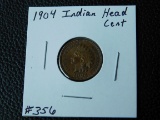 1904 INDIAN HEAD CENT BU