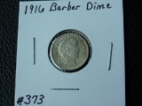 1916 BARBER DIME BU