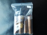 ROLLS OF 1956 & 3-1961 LINCOLN CENTS BU