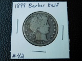 1899 BARBER HALF VG