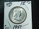 1951 FRANKLIN HALF BU