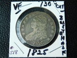 1825 BUST HALF VF