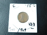 1909VDB LINCOLN CENT