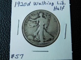 1920D WALKING LIBERTY HALF F