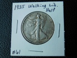1935 WALKING LIBERTY HALF XF