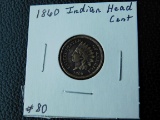 1860 INDIAN HEAD CENT (POROUS) XF