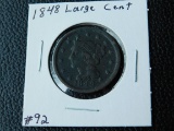 1848 LARGE CENT F