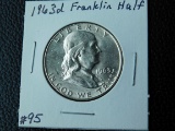 1963D FRANKLIN HALF BU