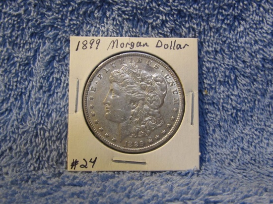 1899 MORGAN DOLLAR (A SEMI KEY) XF