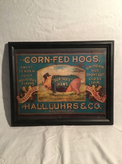 Hallluhrs & Co. Advertising picture