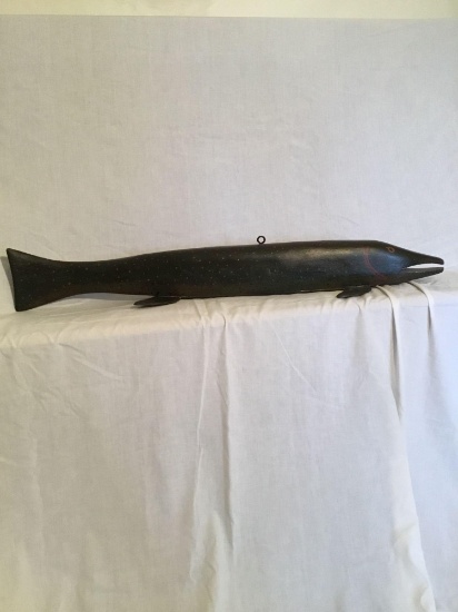 Folk art fish decoy