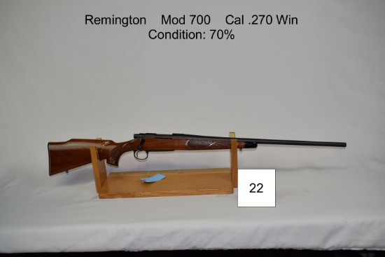 Remington    Mod 700    Cal .270 Win