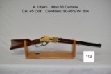 A. Uberti    Mod 66 Carbine    Cal .45 Colt    W/ Box