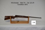 Winchester    Mod 74    Cal .22 LR