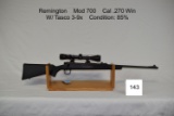Remington    Mod 700    Cal .270 Win    W/ Tasco 3-9x