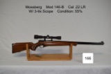Mossberg    Mod 146-B    Cal .22 LR    W/ 3-9x Scope
