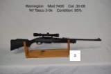 Remington    Mod 7400    Cal .30-06    W/ Tasco 3-9x