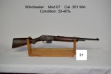 Winchester    Mod 07    Cal .351 Win
