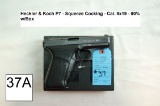 Heckler & Koch    P7  Squeeze Cocking    Cal 9 x 19    Condition: 90% W/ Box