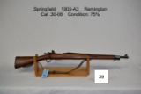Springfield    1903-A3    Remington   Cal 30-06