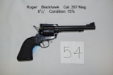 Ruger    Blackhawk    Cal .357 Mag    6½”
