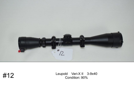 Leupold    Vari-X II    3-9x40