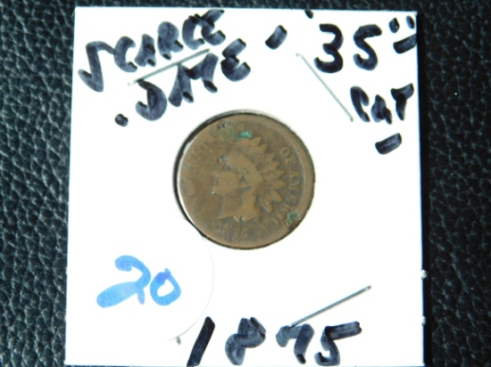 1875 INDIAN HEAD CENT (CORRODED)