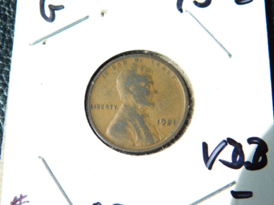 1921 LINCOLN CENT G