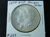 1878 8-T.F. MORGAN DOLLAR (SHARP) BU