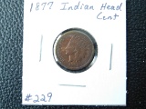 1877 INDIAN HEAD CENT (A KEY DATE) G