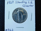 1929 STANDING LIBERTY QUARTER F