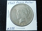 1923 PEACE DOLLAR XF