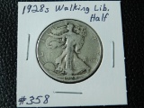 1928S WALKING LIBERTY HALF (A BETTER DATE) F