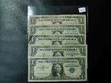 5-1957 $1. SILVER CERTIFICATE STAR NOTES
