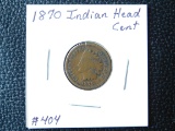 1870 INDIAN HEAD CENT (A SEMI KEY) G