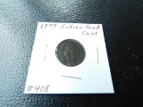 1879 INDIAN HEAD CENT XF