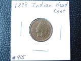1898 INDIAN HEAD CENT AU