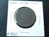 1810 LARGE CENT (A BETTER DATE) G-CORRODED