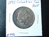 1893 COLUMBIAN COM. HALF (TONING) BU