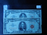 2-1963 $5. RED SEAL NOTES