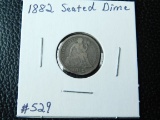 1882 SEATED DIME G