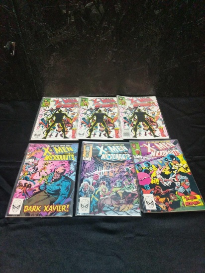 X-Men and the micronauts - 6 books